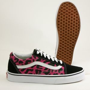 Vans Old Skool Pink Leopard Unisex Skate Shoe